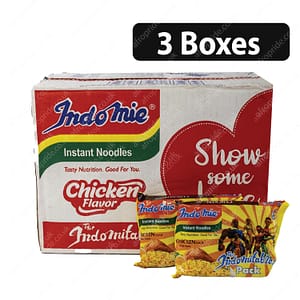 (3 Boxes) Indomie Instant Noodles Chicken Flavor 70g