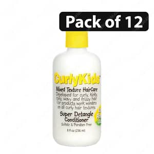 (Pack of 12) CurlyKids Super Detangle Conditioner 8oz