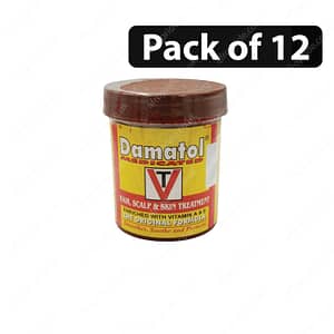 (Pack of 12) Damatol Medicated Hair, Scalp And Skin Treatment
