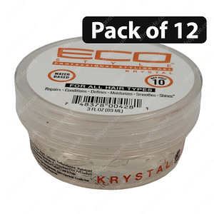 (Pack of 12) Eco Professional Styling Gel 3fl.oz Krystal