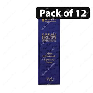 (Pack of 12) Fair & White Exclusive Whitenizer Lightening Cream 50ml/1.7fl.oz