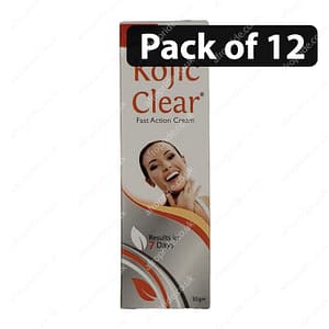 (Pack of 12) Kojic Cream Fast Action Cream 50g