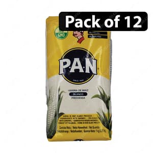 (Pack of 12) Pan Hari De Maiz 1kg Blanco