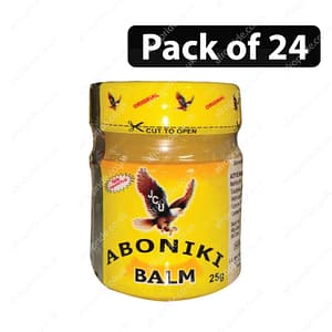 (Pack of 24) Aboniki Balm 25G