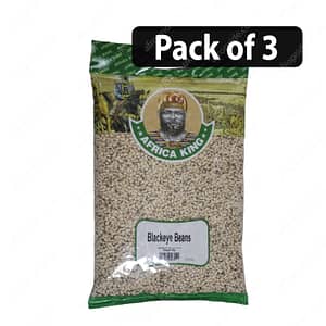 (Pack of 3) Africa King Blackeye Beans