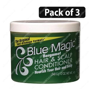 (Pack of 3) Blue Magic Bergamot Hair & Scalp Conditioner 12oz