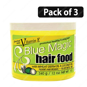 (Pack of 3) Blue Magic Hair Food Enriched with Vitamin E