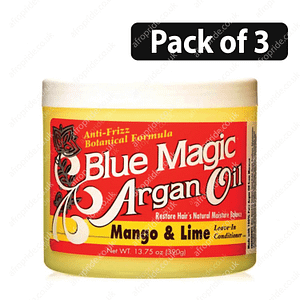 (Pack of 3) Blue Magic Mango & Lime Argan Oil 13.75oz