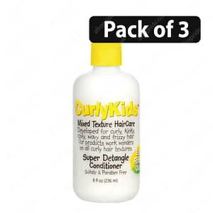 (Pack of 3) CurlyKids Super Detangle Conditioner 8oz
