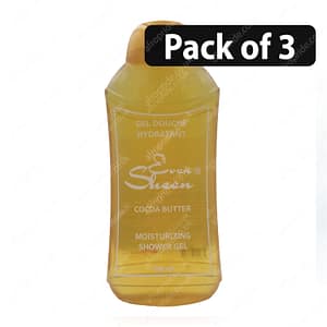 (Pack of 3) Ever Sheen Cocoa Butter Moisturizing Shower Gel 500ml