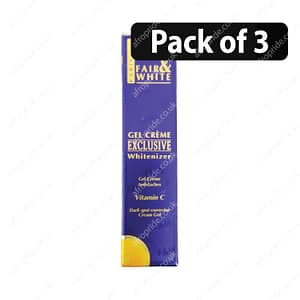 (Pack of 3) Fair & White Exclusive Whitenizer Vitamin C Dark Spot Corrector Cream Gel 30ml