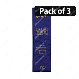 (Pack of 3) Fair & White Exclusive Whitenizer Lightening Cream 50ml/1.7fl.oz