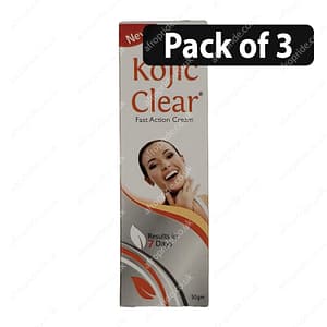 (Pack of 3) Kojic Cream Fast Action Cream 50g