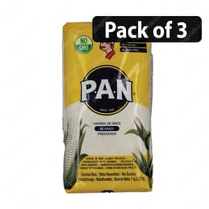(Pack of 3) Pan Hari De Maiz 1kg Blanco
