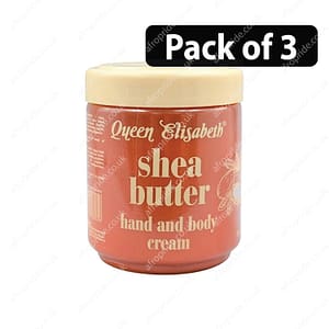 (Pack of 3) Queen Elisabeth Shea Butter Hand And Body Cream 500ml