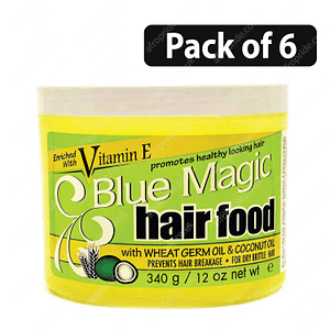 (Pack of 6) Blue Magic Hair Food Enriched with Vitamin E