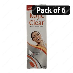 (Pack of 6) Kojic Cream Fast Action Cream 50g