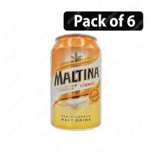 (Pack of 6) Maltina Classic Non-Alcoholic Malt Drink 330ml