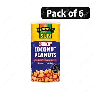 (Pack of 6) Tropical Sun Crunchy Coconut Peanut 330g
