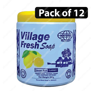 (Pack of 12) Village Fresh Soap Lemon 500g