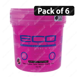 (Pack of 6) Eco Styling Gel Curl & Wave 16oz