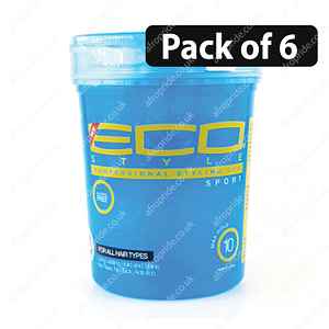(Pack of 6) Eco Styling Gel Sport 32oz