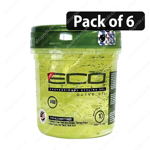 (Pack of 6) ECO Style Olive Oil Gel 8oz