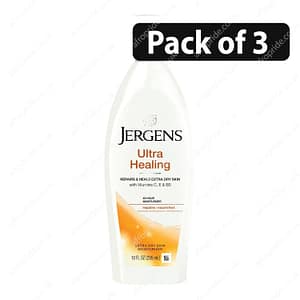 (Pack of 3) Jergens Ultra Healing Extra Dry Skin Moisturizer 10oz