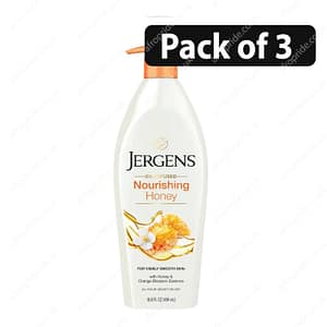(Pack of 3) Jergens Nourishing Honey Lotion 16.8oz