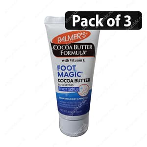 (Pack of 3) Palmer's Foot Magic Cocoa Butter Exfoliating Foot Scrub 60g/2.1oz