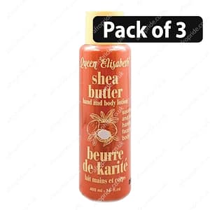 (Pack of 3) Queen Elisabeth Shea Butter Hand & Body Lotion 14oz