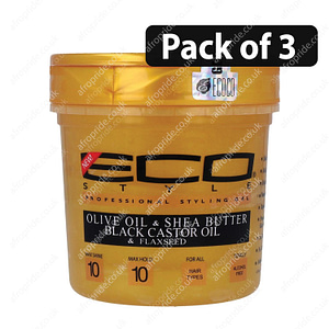 (Pack of 3) Eco Professional Styling Gel 8oz