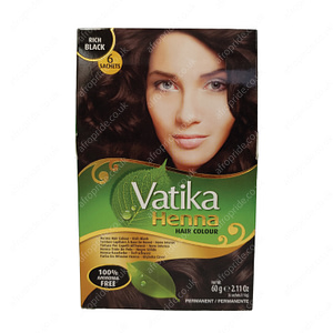 Vatika Heena Hair Colour 60g Rich Black