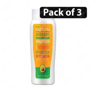 (Pack of 3) Cantu Avocado Conditioner with Avocado Oil & Shea Butter 13.5oz