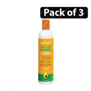 (Pack of 3) Cantu Avocado Curl Activator with Avocado Oil & Shea Butter 12oz