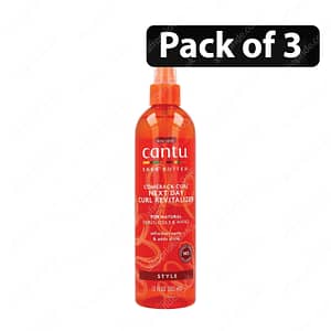 (Pack of 3) Cantu Comeback Curl Next Day Revitalizer 355ml