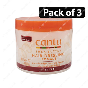 (Pack of 3) Cantu Shea Butter Hair Dressing Pomade 4oz