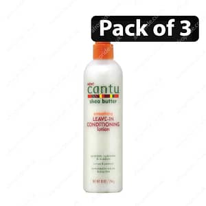 (Pack of 3) Cantu Shea Butter Smoothing Leave-In Conditioning Lotion 10oz