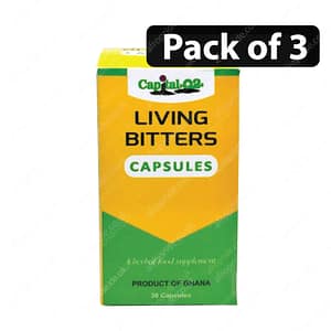 (Pack of 3) Capital Living Bitters 30 Capsules