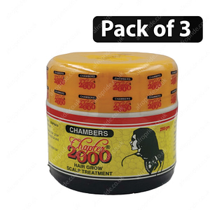 (Pack of 3) Chambers Chapter 2000 Hair Grow Scalp Treatment