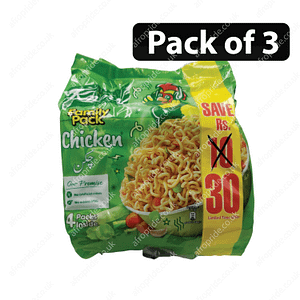 (Pack of 3) Knorr Family Pack Chicken Noodles 4Packs Inside