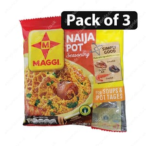 (Pack of 3) Maggi Ninja Pot Seasoning 40Cubes 160g