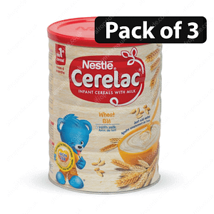 (Pack of 3) Nestle My 1st Cerelac Infant Cereals with Milk