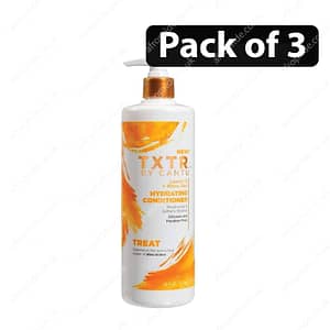 (Pack of 3) TXTR by Cantu Leave-In + Rinse Out Hydrating Conditioner 473ml