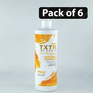 (Pack of 6) TXTR By Cantu Soothing Shampoo 16Fl.oz
