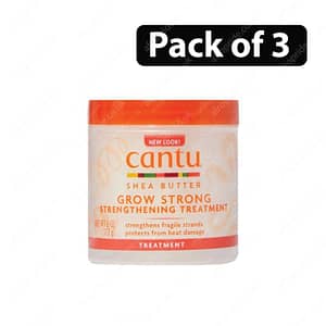 (Pack of 3) Cantu Shea Butter Grow Strong Strengthening Treatment 6oz