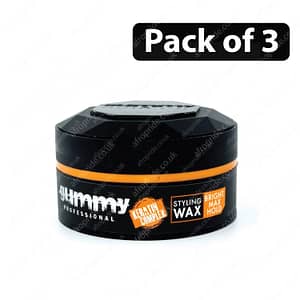 (Pack of 3) Gummy Bright Max Hold Styling Wax 5oz