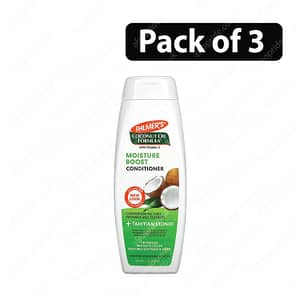 (Pack of 3) Palmers Coconut Oil Formula with Vitamin E Moisture Boost Conditioner 13.5Fl.oz