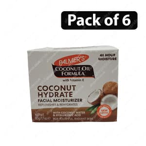 (Pack of 6) Palmer’s Coconut Hydrate Facial Moisturizer 1.7oz