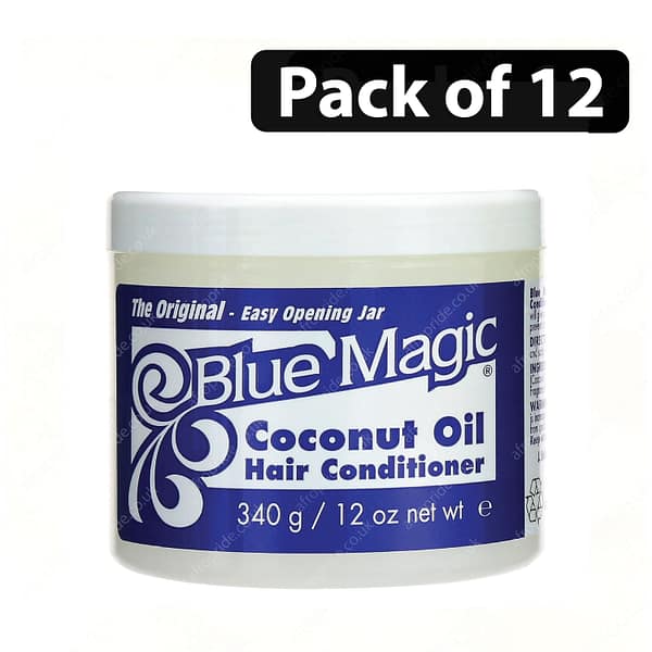 Blue Magic Coconut Oil Hair Conditioner 12oz Afro Pride
